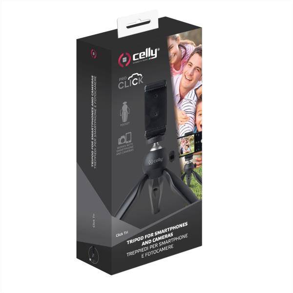 CELLY TRIPOD TREPPIEDI PER SMARTPHONE FINO A 6.2"-3