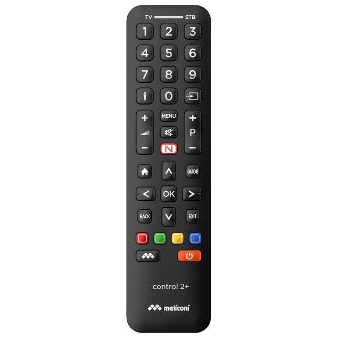 Meliconi Control 2+ Telecomando universale 2 in 1 Compatibile con TV e Decoder esterni-0