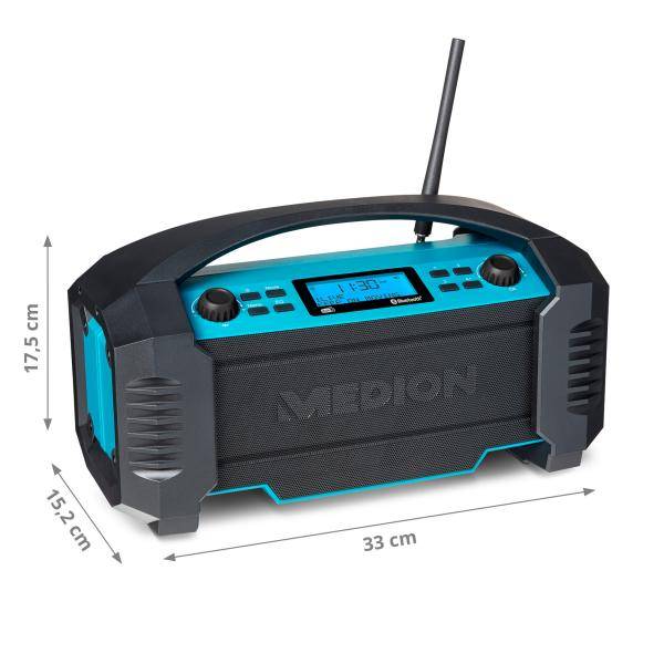 MEDION LIFE E66050 Cantiere Analogico e digitale Nero, Blu-1