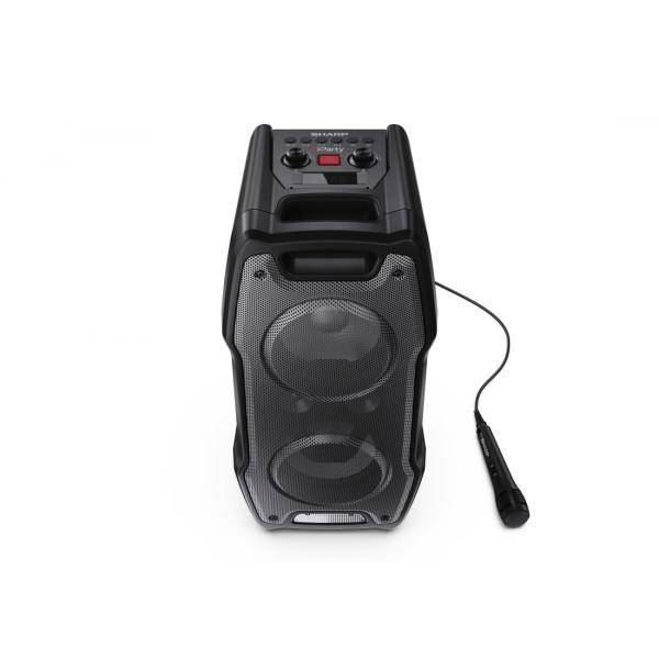 SHARP PS-931 Party-Lautsprecher 180W Lichtshow schwarz-2