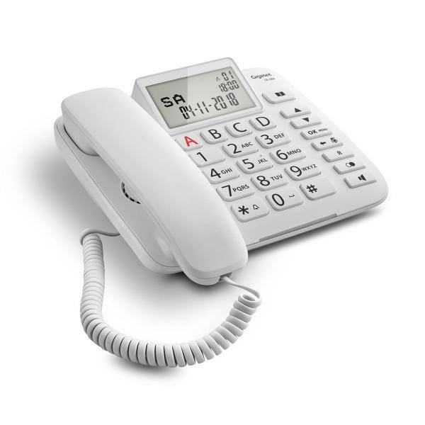 TELEFONO DA TAVOLO GIGASET DL 380 BIG BUTTON WHITE-1