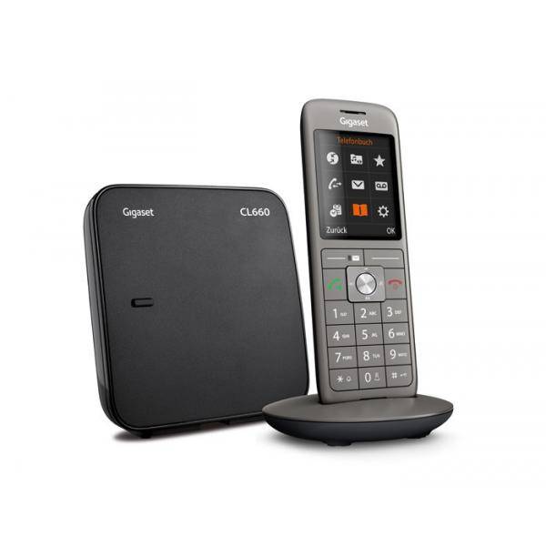 CORDLESS GIGASET CL660 TELEFONO GREY BLACK