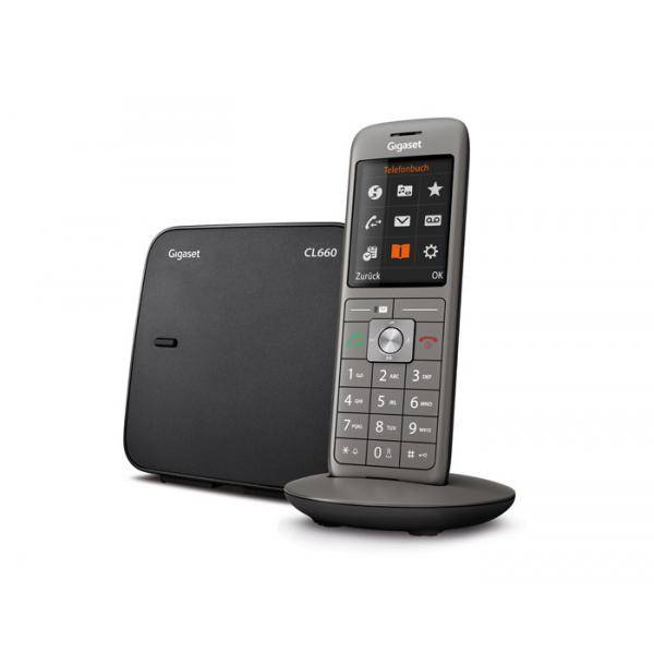 CORDLESS GIGASET CL660 TELEFONO GREY BLACK-2
