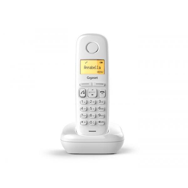 CORDLESS GIGASET A270 DECT RUBRICA 80 VOCI VIVAVOCE WHITE-0