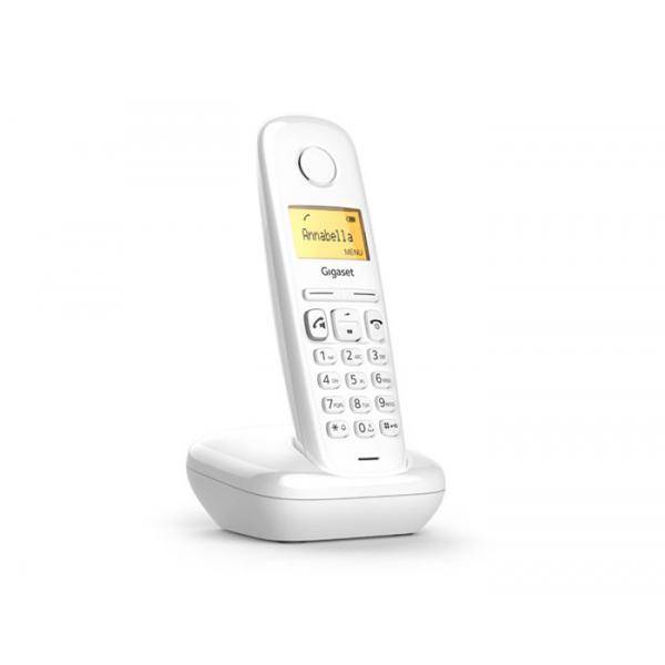 CORDLESS GIGASET A270 DECT RUBRICA 80 VOCI VIVAVOCE WHITE-1