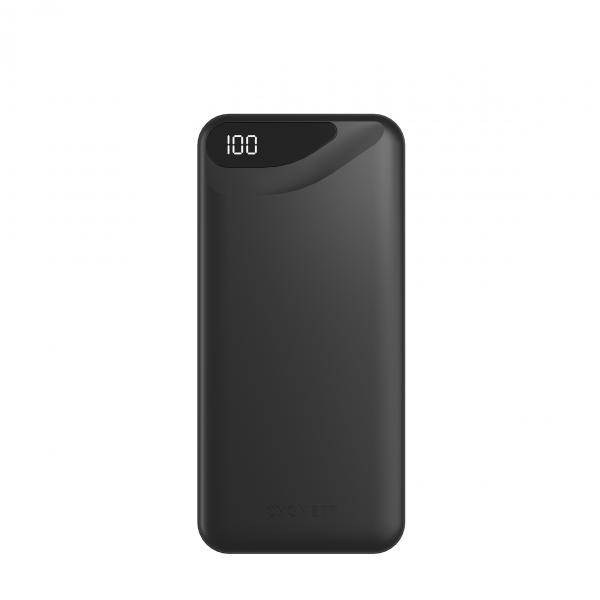 POWER BANK 10000MAH BLACK 3 DEVICE 1 USB-C 2 USB-A DISPLAY CYGNETT-0