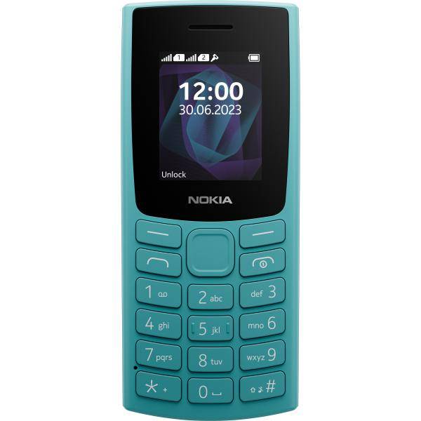 Nokia 105 4,57 cm [1.8] 78,7 g Ciano Telefono cellulare basico (105 2G D.Sim - Cyan)-0