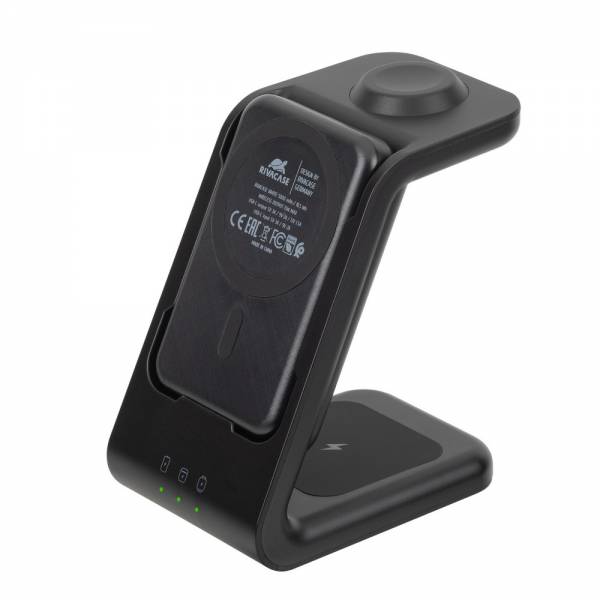 Rivacase VA4917 Caricabatterie Wireless Qi 15W con Batteria Esterna con Funzione di Ricarica Rapida Qc-Pd 5000 Mah-2