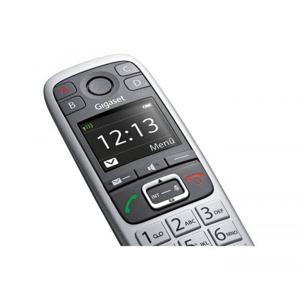 CORDLESS GIGASET E560 DECT TASTI GRANDI 4 TASTI CHIAMATA RAPIDA-2