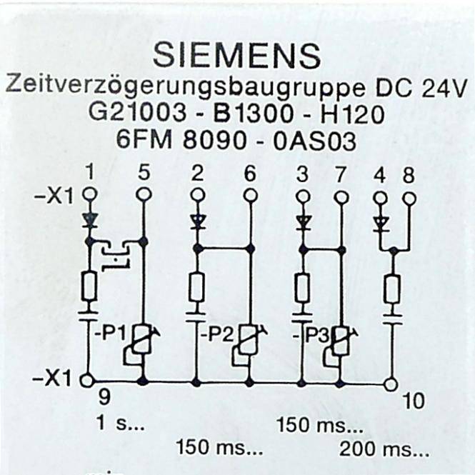 Siemens - 6FM8090-0AS03 - SIEMENS 6FM8090-0AS03-1