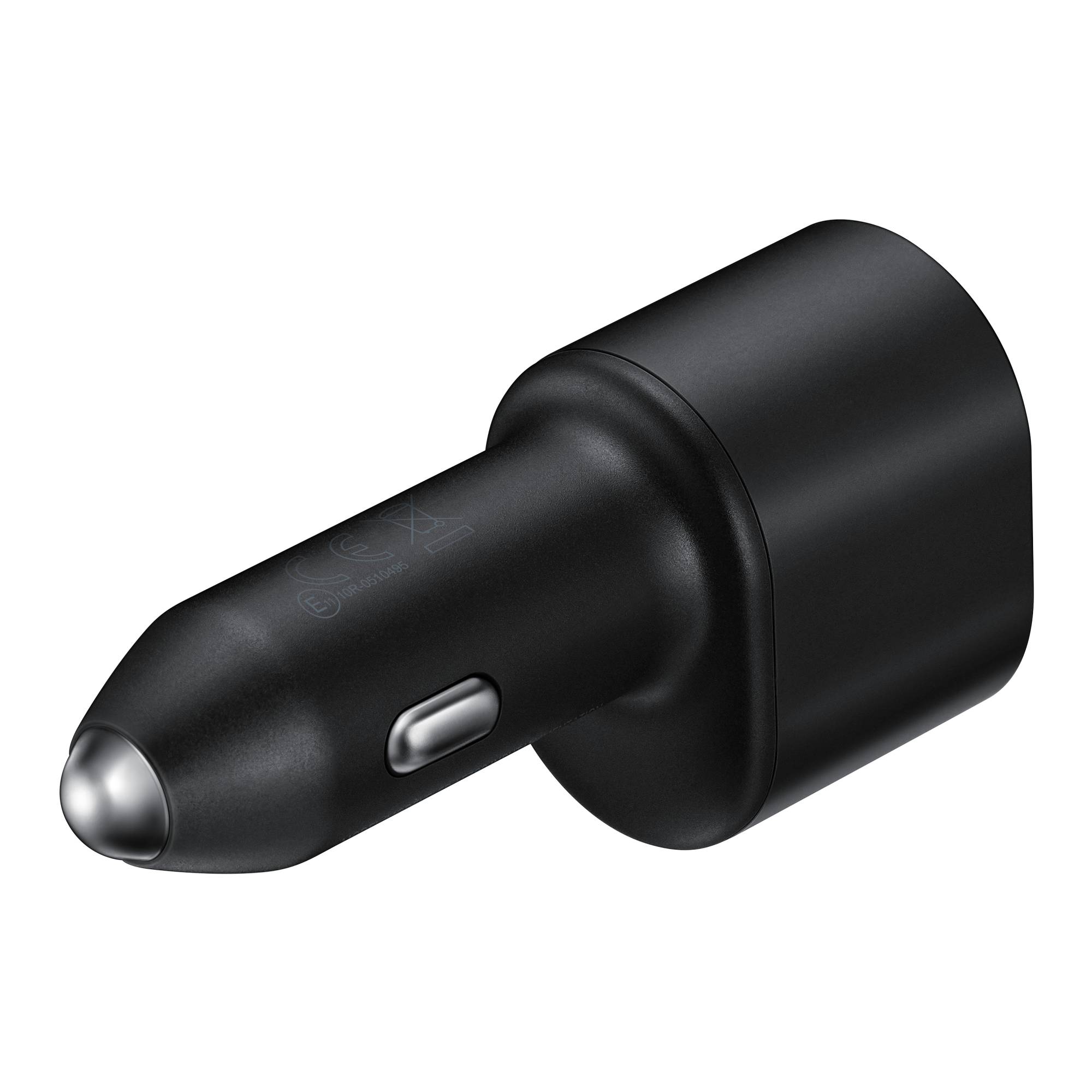 SAMSUNG CARICATORE AUTO 45W+15W EP-L5300 USB-C +USB-A BLACK-0