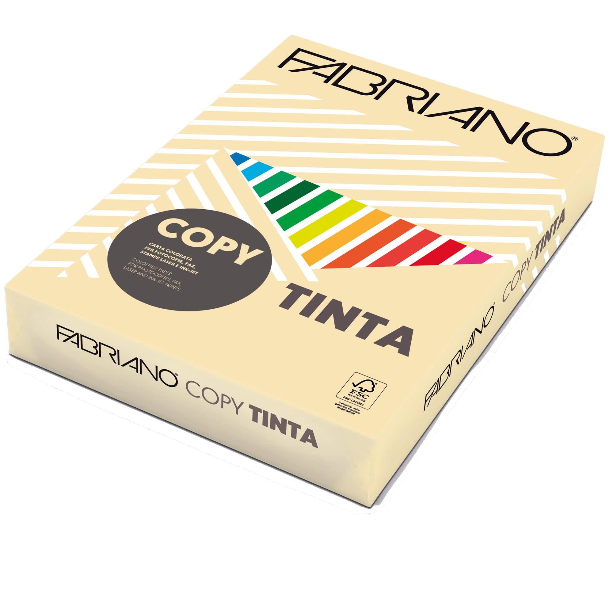 Carta Copy Tinta - A4 - 80 gr - colore tenue onice - Fabriano - conf. 500 fogli-0