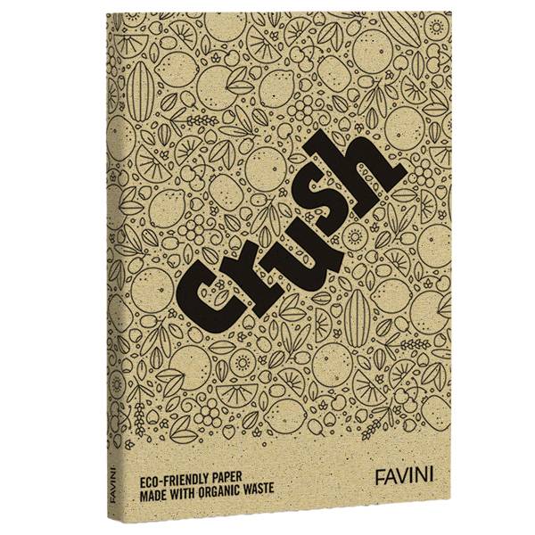 Carta Crush - A4 - 250 gr - oliva - Favini - conf. 50 fogli-0