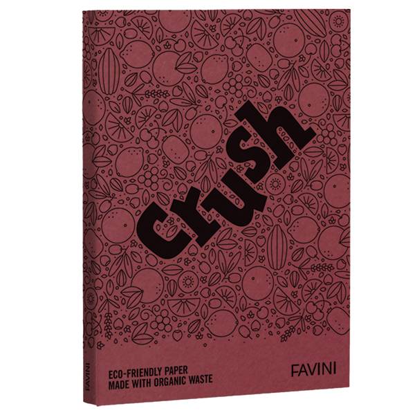 Carta Crush - A4 - 250 gr - ciliegia - Favini - conf. 50 fogli-0