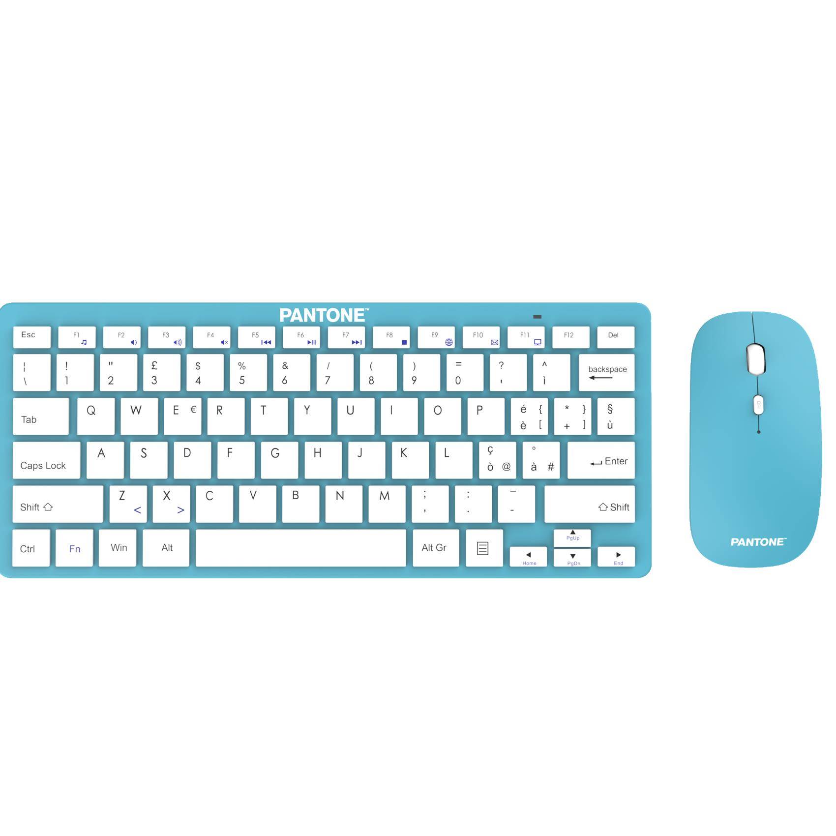 PANTONE KIT WIRELESS KEYBOARD+MOUSE PT-KB09G1-0