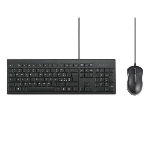 Kensington KM100 EQ tastiera Mouse incluso Ufficio USB QWERTY Italiano Nero-0