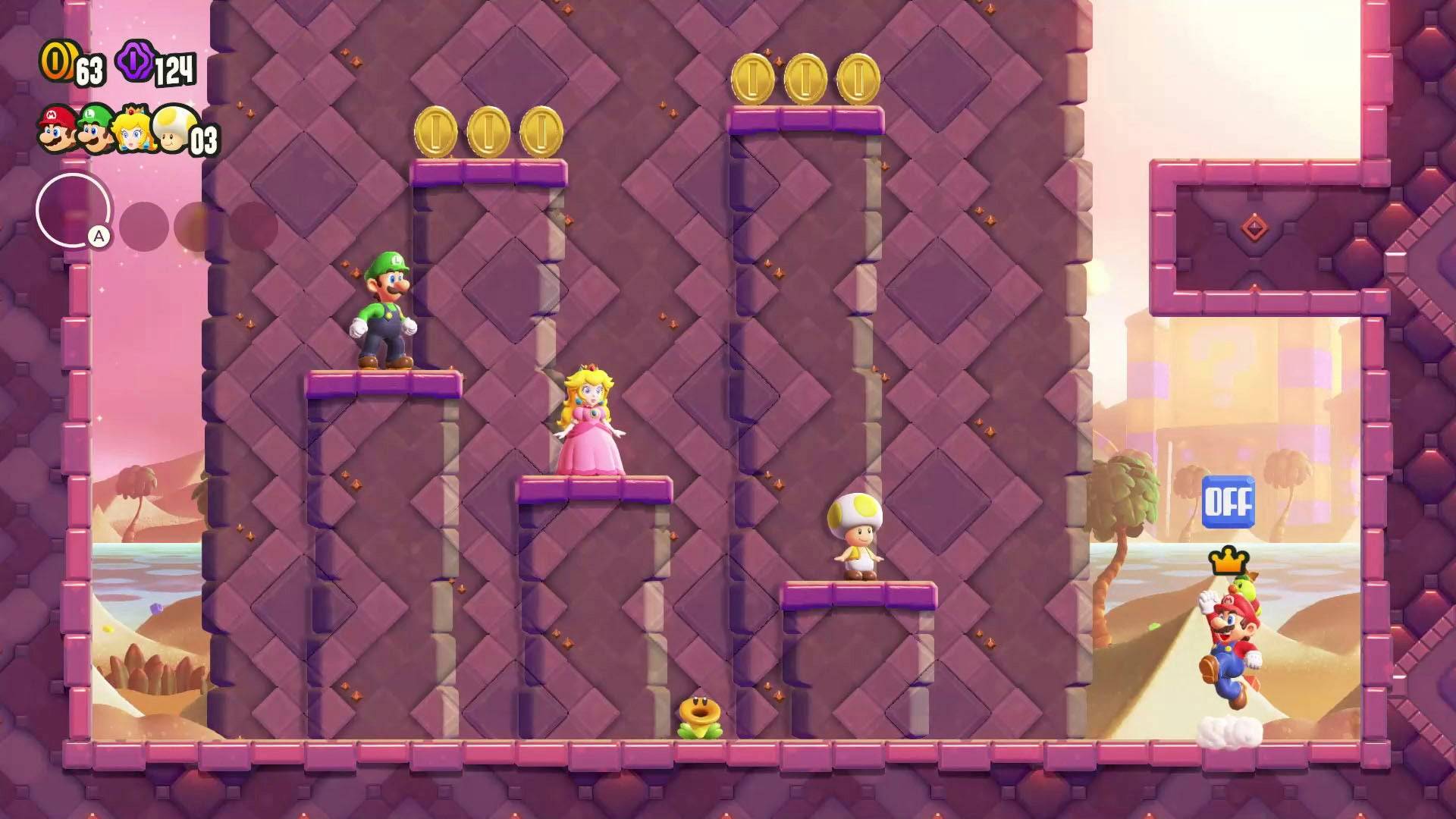 Nintendo Super Mario Bros. Wonder Standard Cinese tradizionale, Tedesca, DUT, Inglese, ESP, Francese, ITA, Giapponese, C-4