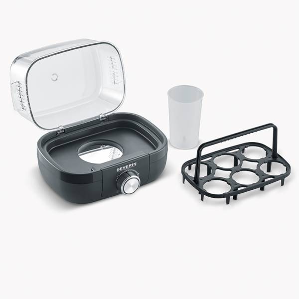 SEVERIN EK3166 Cuociuova da 1 a 6 uova - 420 W - Nero-2