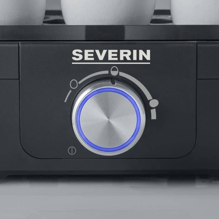 SEVERIN EK3166 Cuociuova da 1 a 6 uova - 420 W - Nero-4
