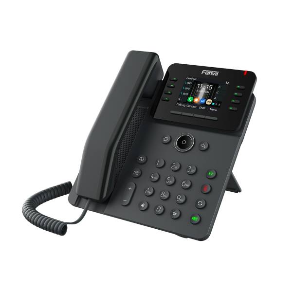 Fanvil V62W telefono IP Nero 12 linee LCD-1