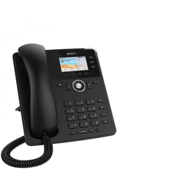 TELEFONO SNOM D717 W/O PS BLACK