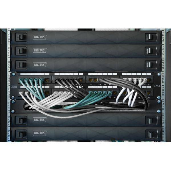 DIGITUS Keystone Jack Cat6A/RJ45->LSA geschirmt 500MHz 48St-1