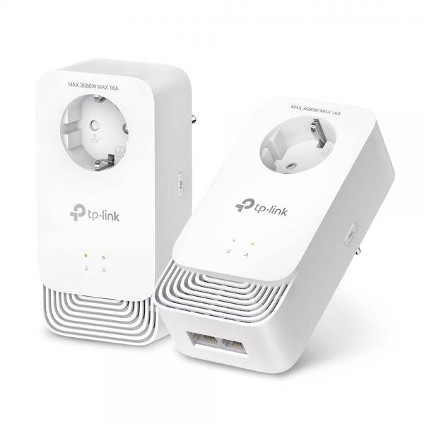TP-LINK Powerline PG2400P KIT Passthrough Powerline Kit-0
