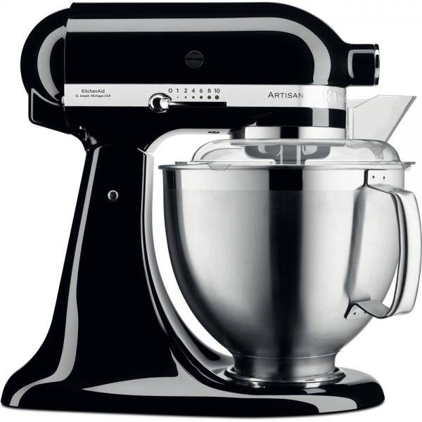 KITCHENAID 5KSM185PSEOB 4,8l Küchenmaschine, schwarz-0
