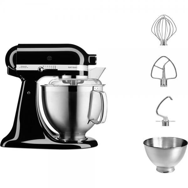 KITCHENAID 5KSM185PSEOB 4,8l Küchenmaschine, schwarz-1