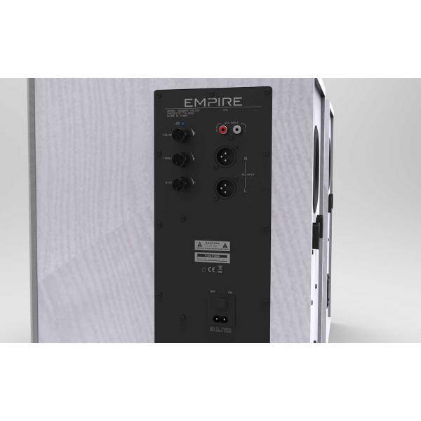 SPEAKER EMPIRE HS290 290W 80-20K HZ RCA XLR BALANCED WHITE-1