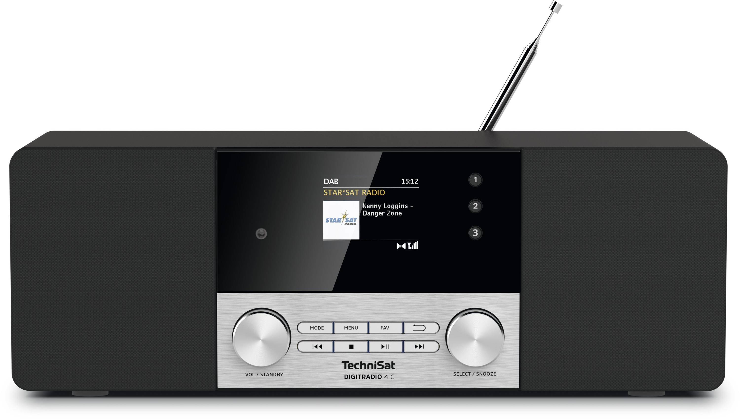 TECHNISAT DIGITRADIO4C sw/si schwarz / silber-0