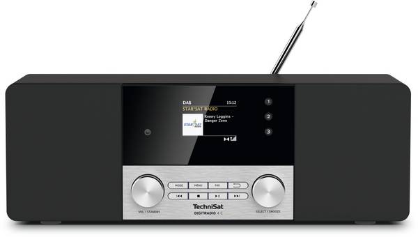 TECHNISAT DIGITRADIO4C sw/si schwarz / silber