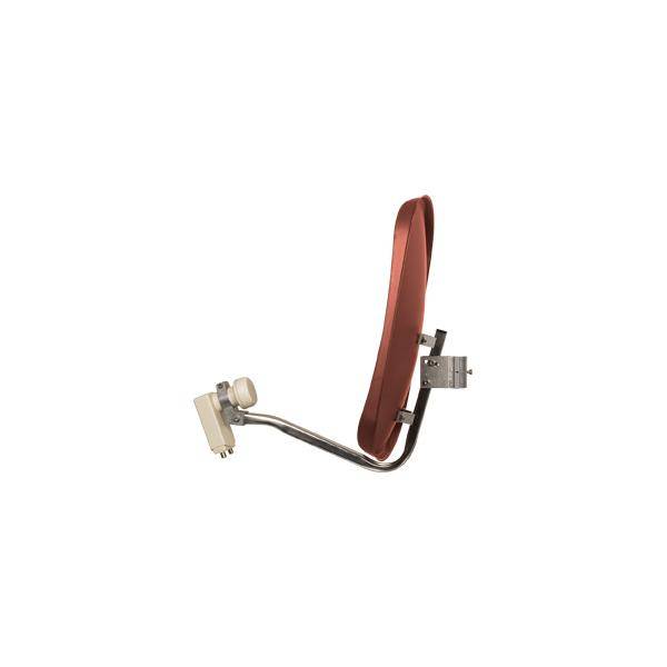 TechniSat Digidish 45 Twin antenna per satellite Rosso-3