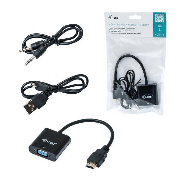 I-TEC ADATTATORE DA HDMI A VGA-3
