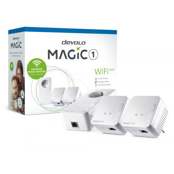 DEVOLO Magic 1 Powerline WLAN Network Kit 100 MBit/s-0