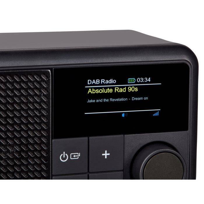 Mini Radio - MEDION - DAB/FM - Mono 2W RMS - Nero-4