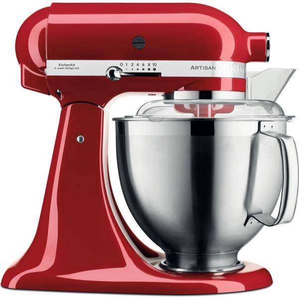 KITCHENAID 5KSM185PSEER 4,8l Küchenmaschine, rot-0
