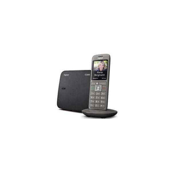 Gigaset CL 660 Telefono DECT Antracite, Nero-0