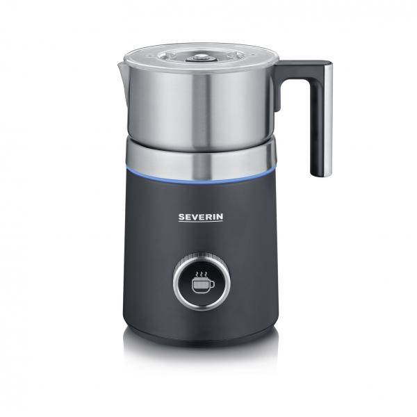 SEVERIN SM 3587 Milchaufschäumer schwarz/edelstahl (SM3587)-0