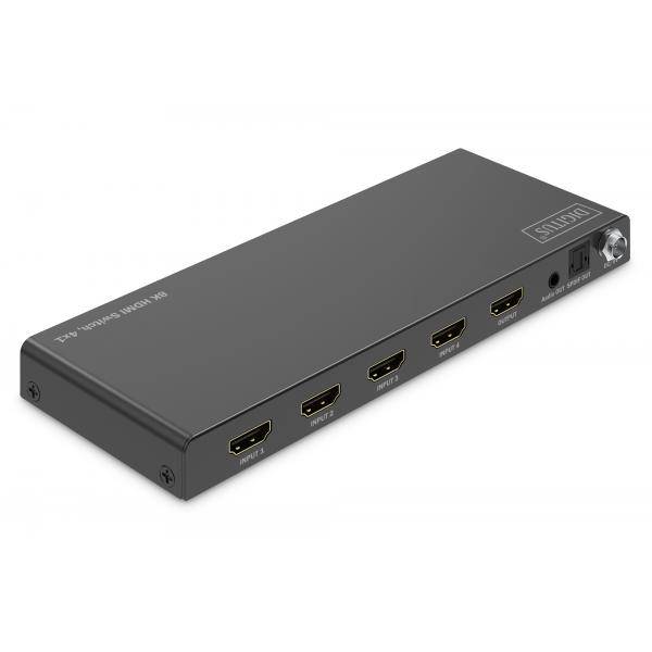 Commutatore HDMI 8K DIGITUS, 4x1-1