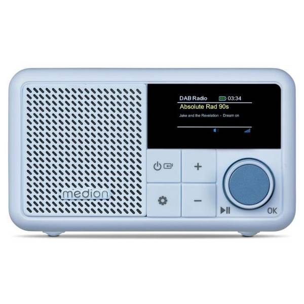 Mini Radio - MEDION - DAB/FM - Mono 2W RMS - Blu