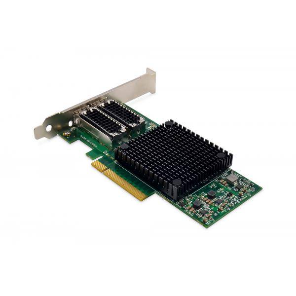 DIGITUS Netzwerkkarte SFP28 Dual-Port 25G PCIe-1