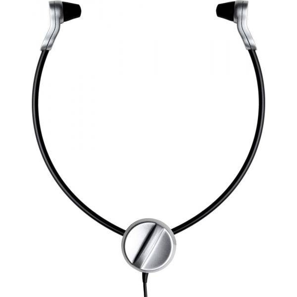 Grundig Swingphone 568 Cuffie Sottomento Nero, Argento-0