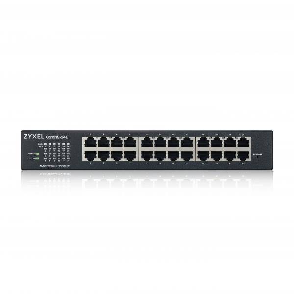 ZyXEL 24-Port GbE Smart Switch NebulaFlex,fanless-1