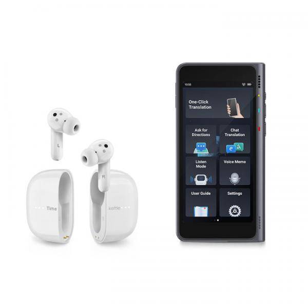 TIMEKETTLE Übersetzer-Earbuds M3 (Offline Version)-1