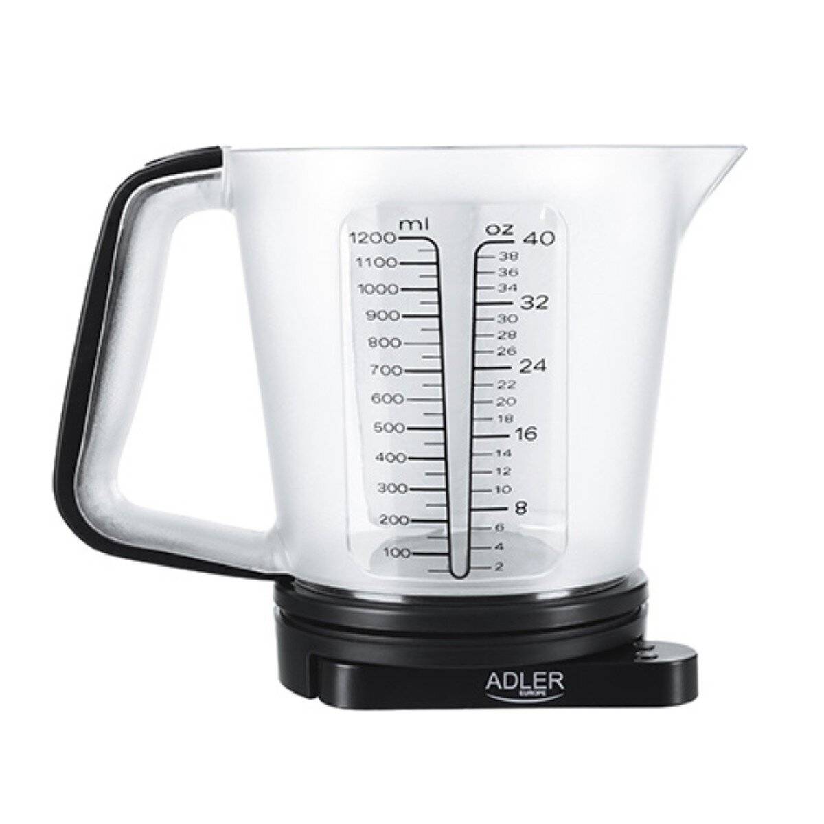 Bilancia da cucina digitale Adler AD 3178 - Misurino staccabile da 1200 ml e funzione tara-1