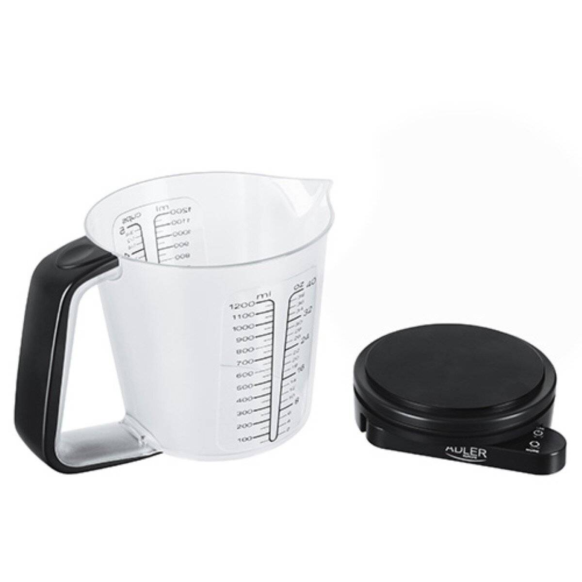 Bilancia da cucina digitale Adler AD 3178 - Misurino staccabile da 1200 ml e funzione tara-3