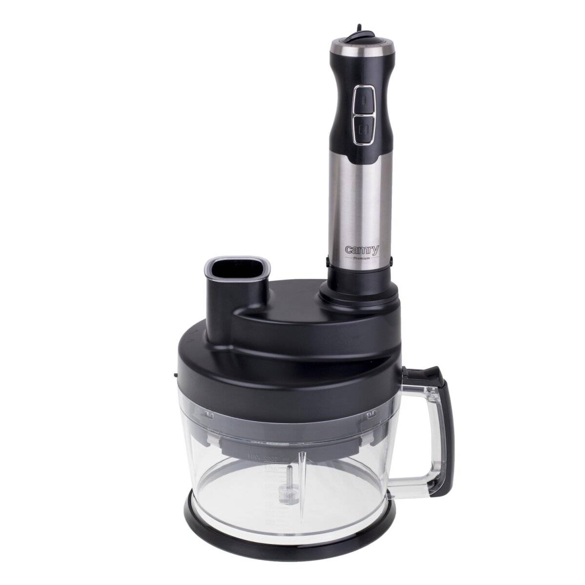 Set frullatore a immersione Camry CR 4623 da 1600 W con tritatutto, cubettatrice e frusta-0