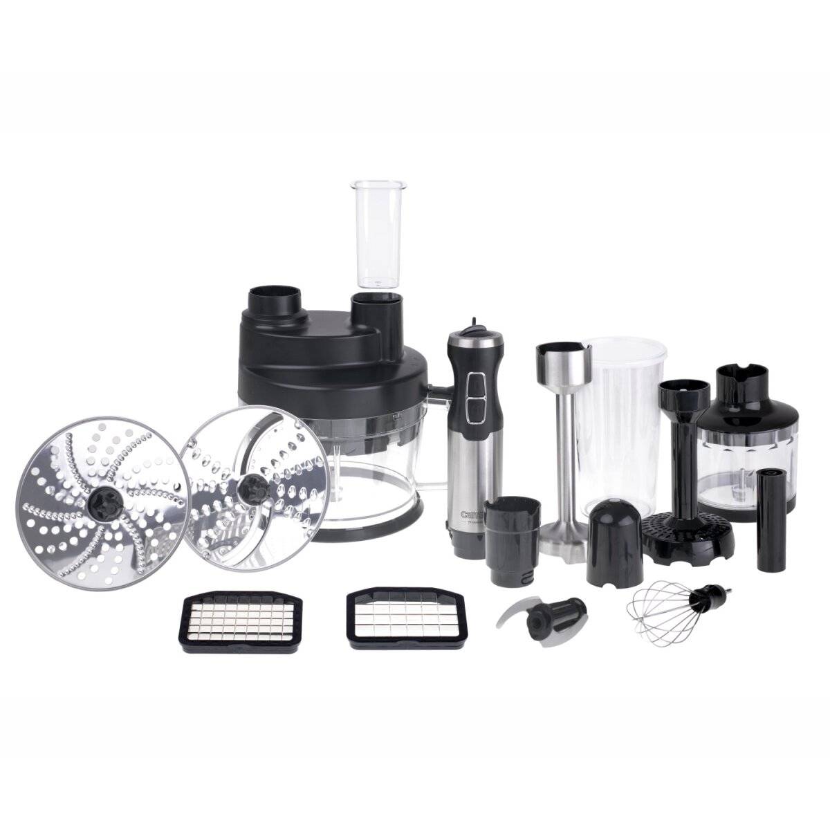 Set frullatore a immersione Camry CR 4623 da 1600 W con tritatutto, cubettatrice e frusta-1