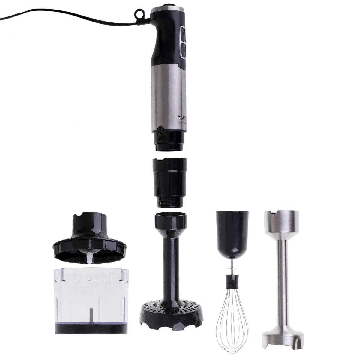 Set frullatore a immersione Camry CR 4623 da 1600 W con tritatutto, cubettatrice e frusta-4